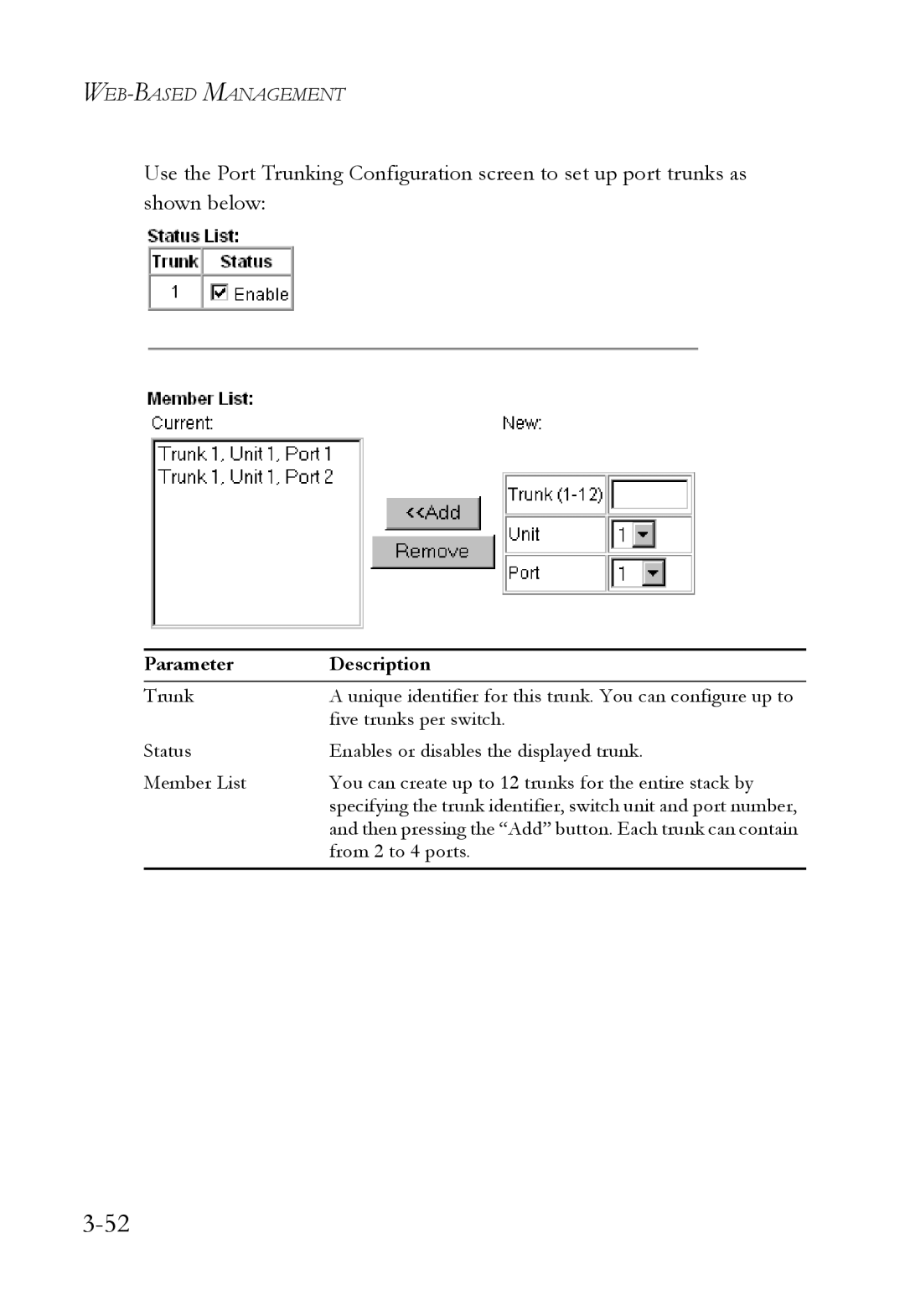 SMC Networks 1000BASE-X manual From 2 to 4 ports 