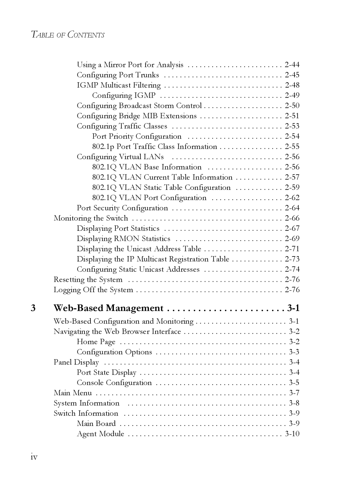 SMC Networks 1000BASE-X manual Web-Based Management 