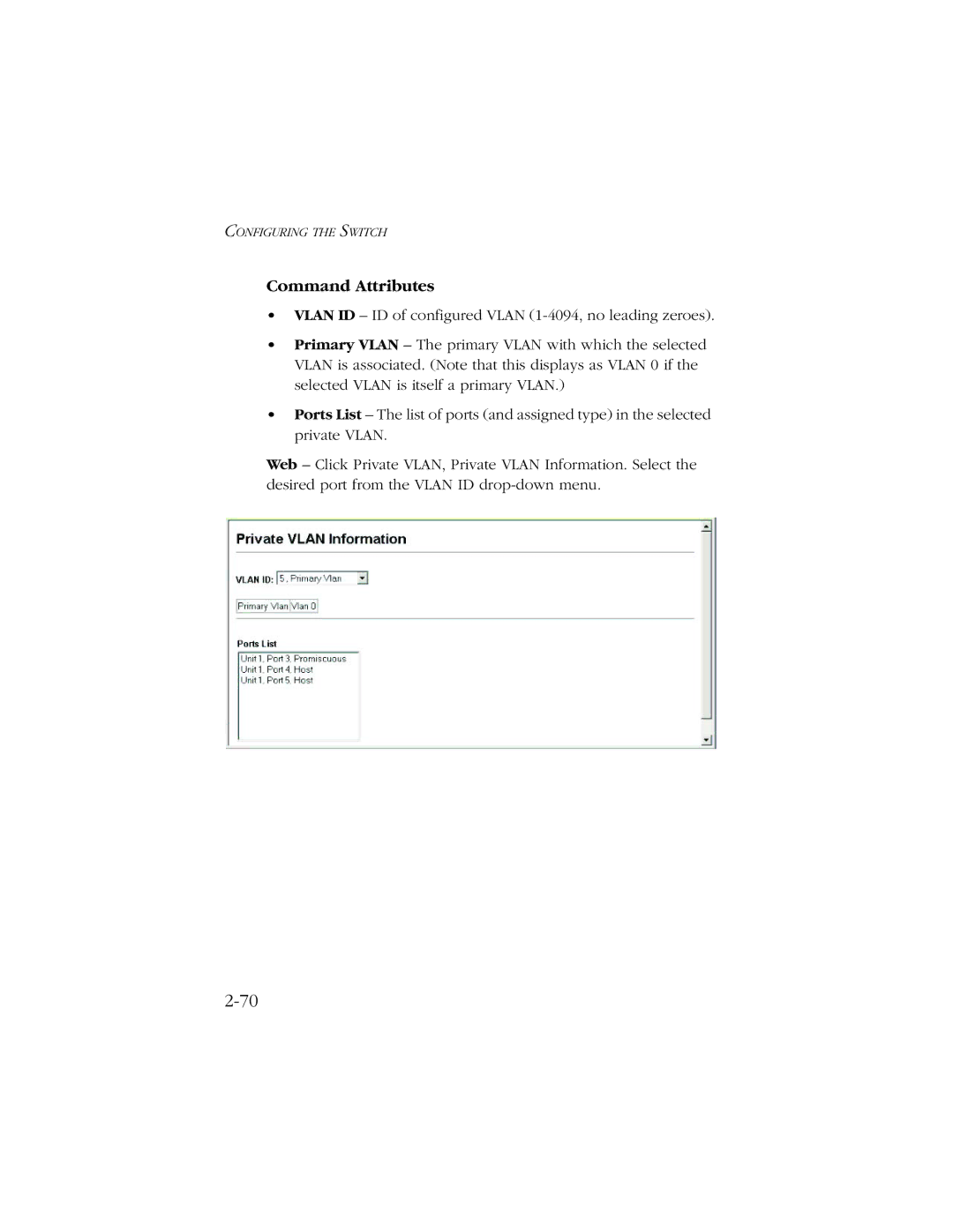 SMC Networks 10/100 manual Command Attributes 