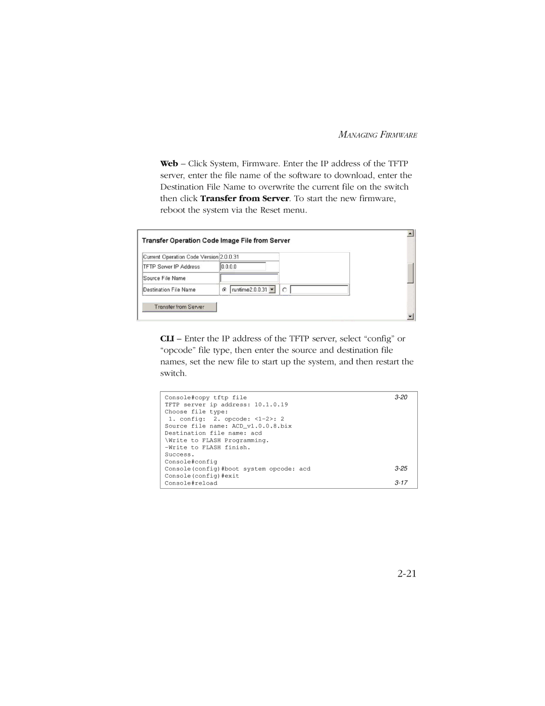 SMC Networks 10/100 manual Managing Firmware 