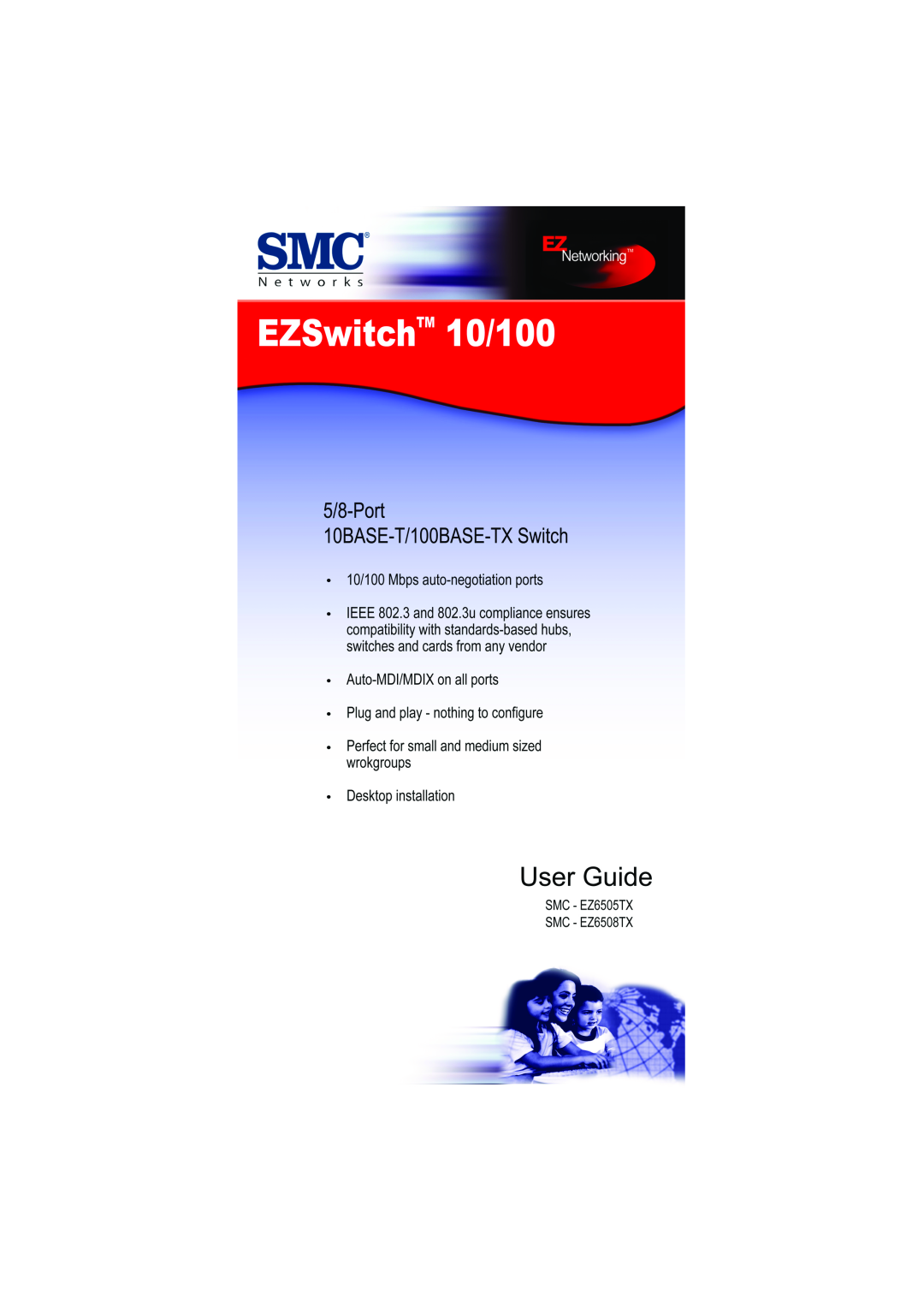 SMC Networks 10/100 manual 