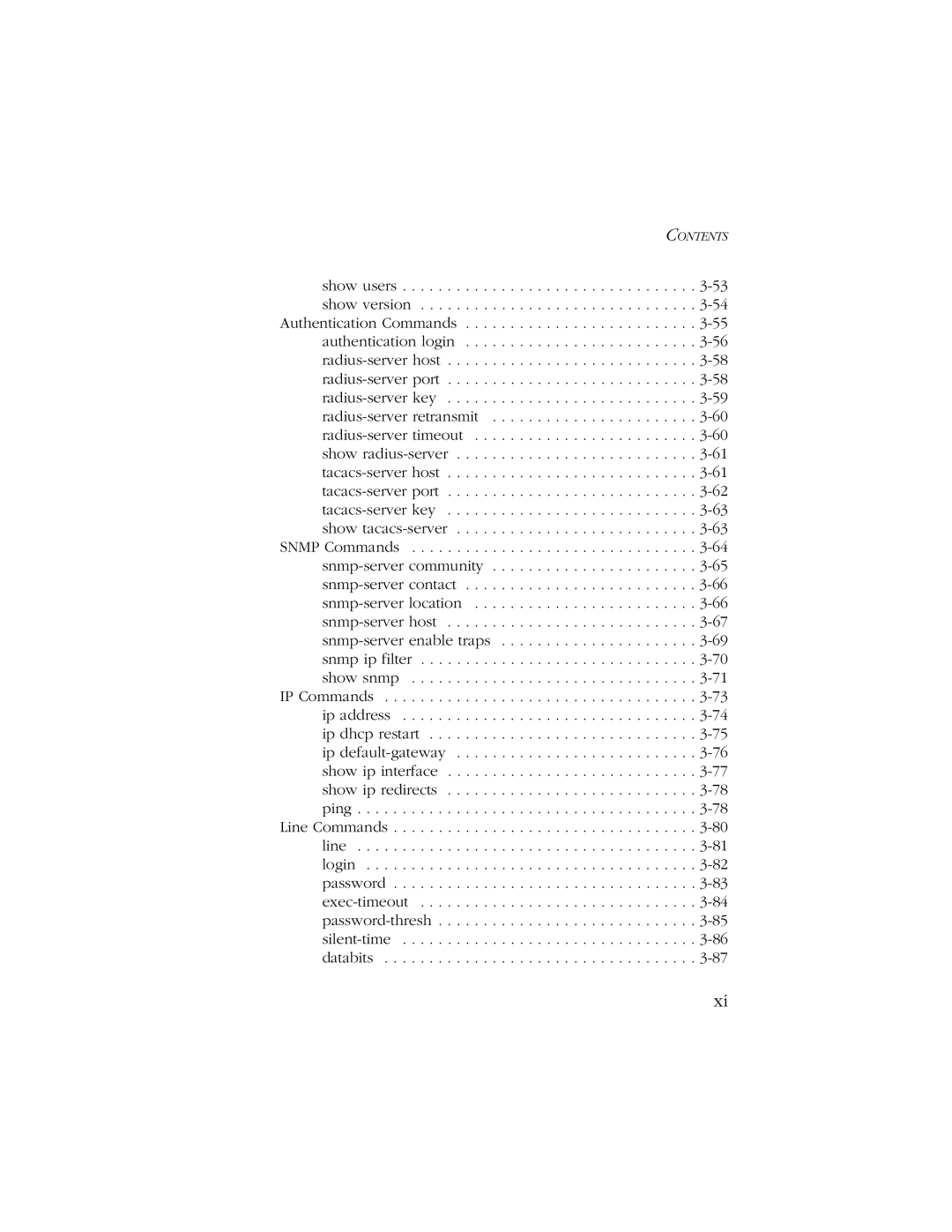 SMC Networks 10/100/1000 SMCGS8P-Smart manual Contents 