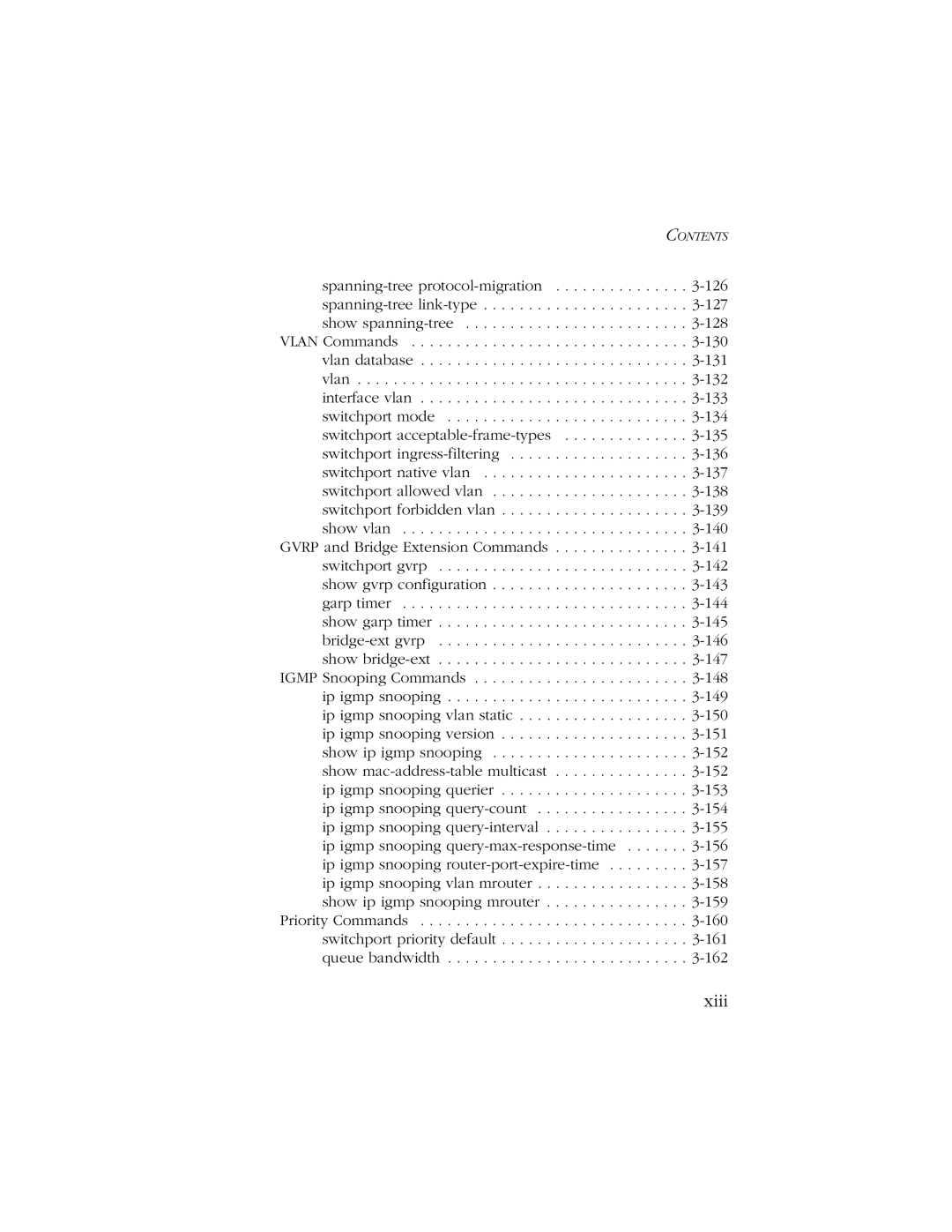 SMC Networks 10/100/1000 SMCGS8P-Smart manual Xiii 