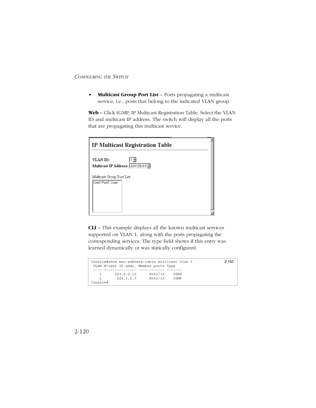 SMC Networks 10/100/1000 SMCGS8P-Smart manual 120 