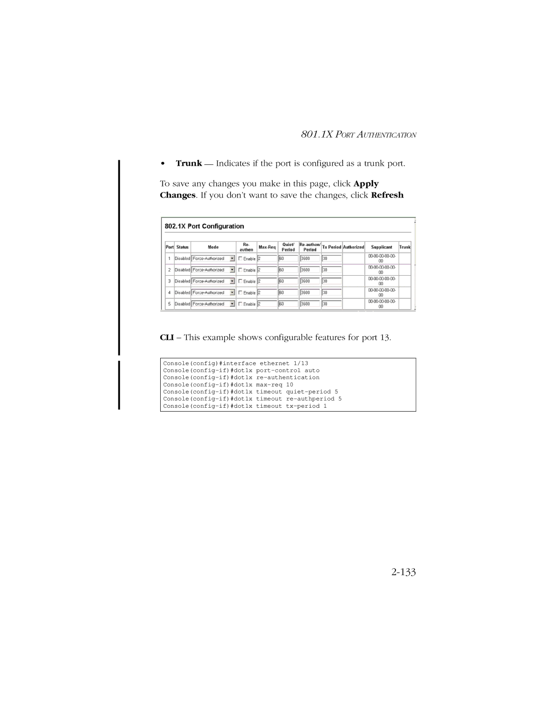 SMC Networks 10/100/1000 SMCGS8P-Smart manual 133 