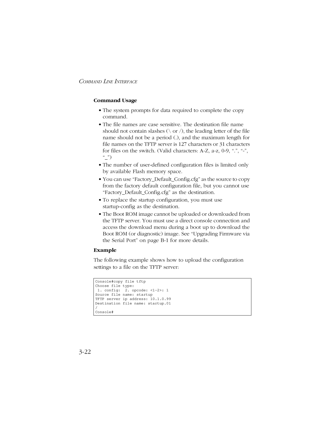 SMC Networks 10/100/1000 SMCGS8P-Smart manual Command Usage 