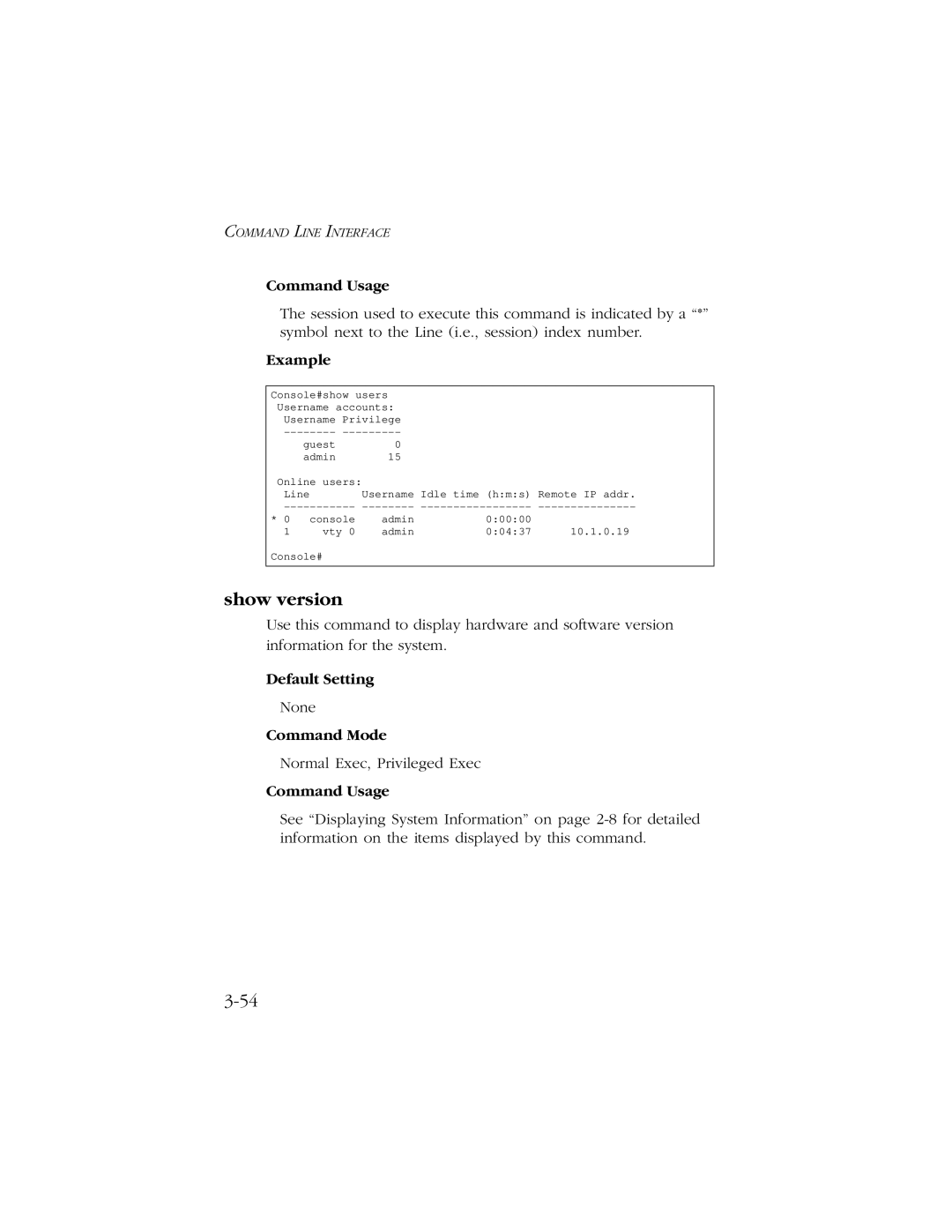 SMC Networks 10/100/1000 SMCGS8P-Smart manual Show version 