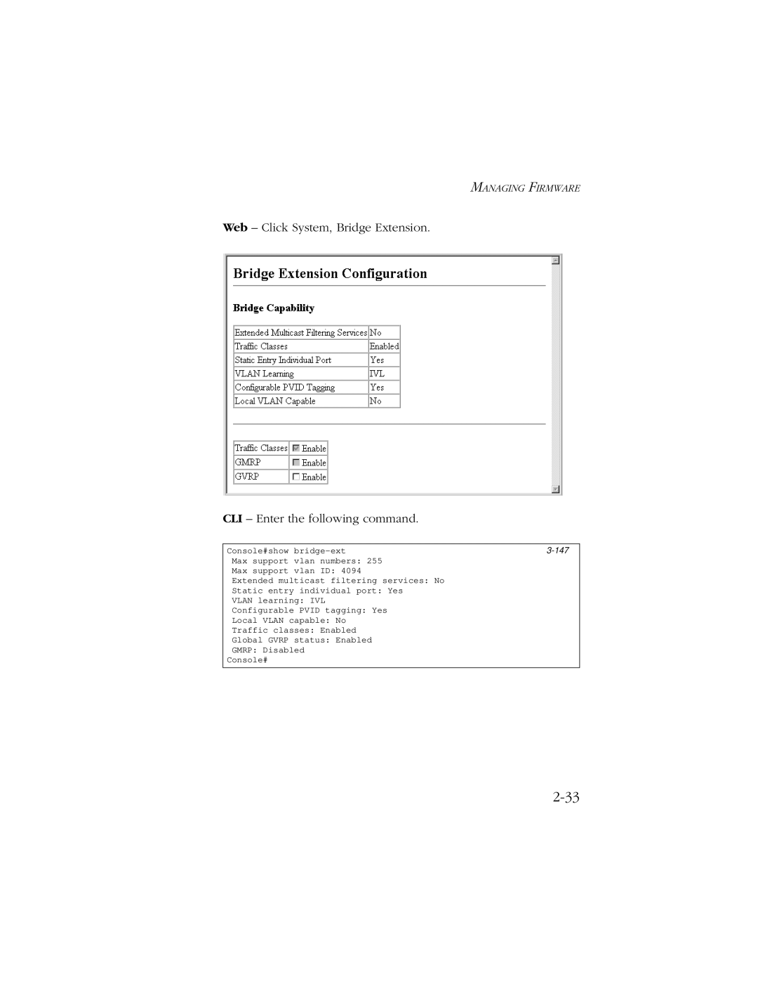 SMC Networks 10/100/1000 SMCGS8P-Smart manual 147 