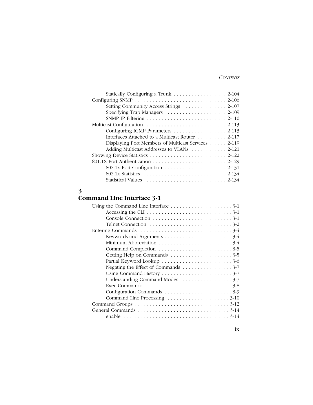 SMC Networks 10/100/1000 SMCGS8P-Smart manual Command Line Interface 