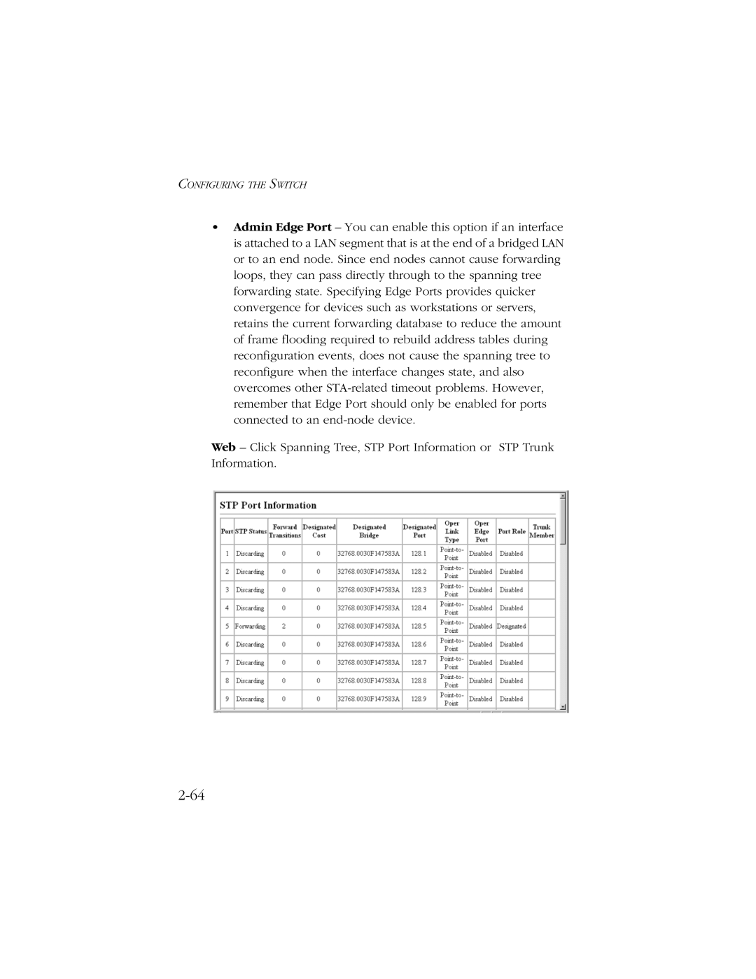 SMC Networks 10/100/1000 SMCGS8P-Smart manual Configuring the Switch 