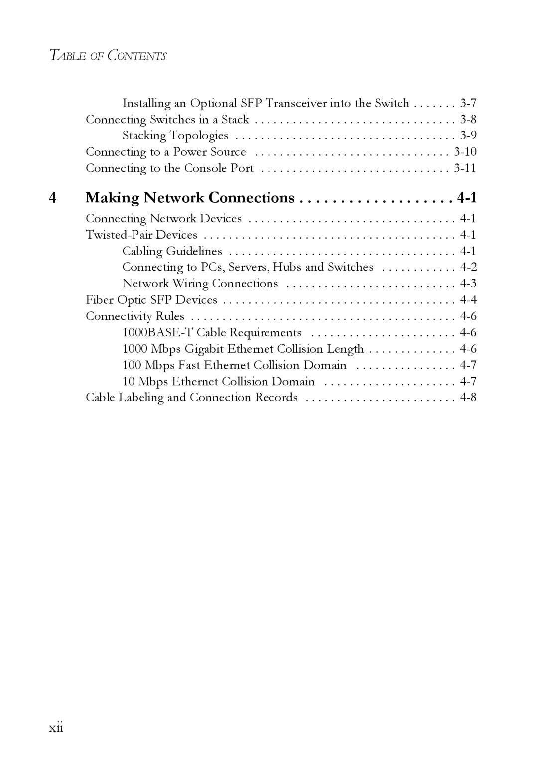 SMC Networks 10G manual Making Network Connections 