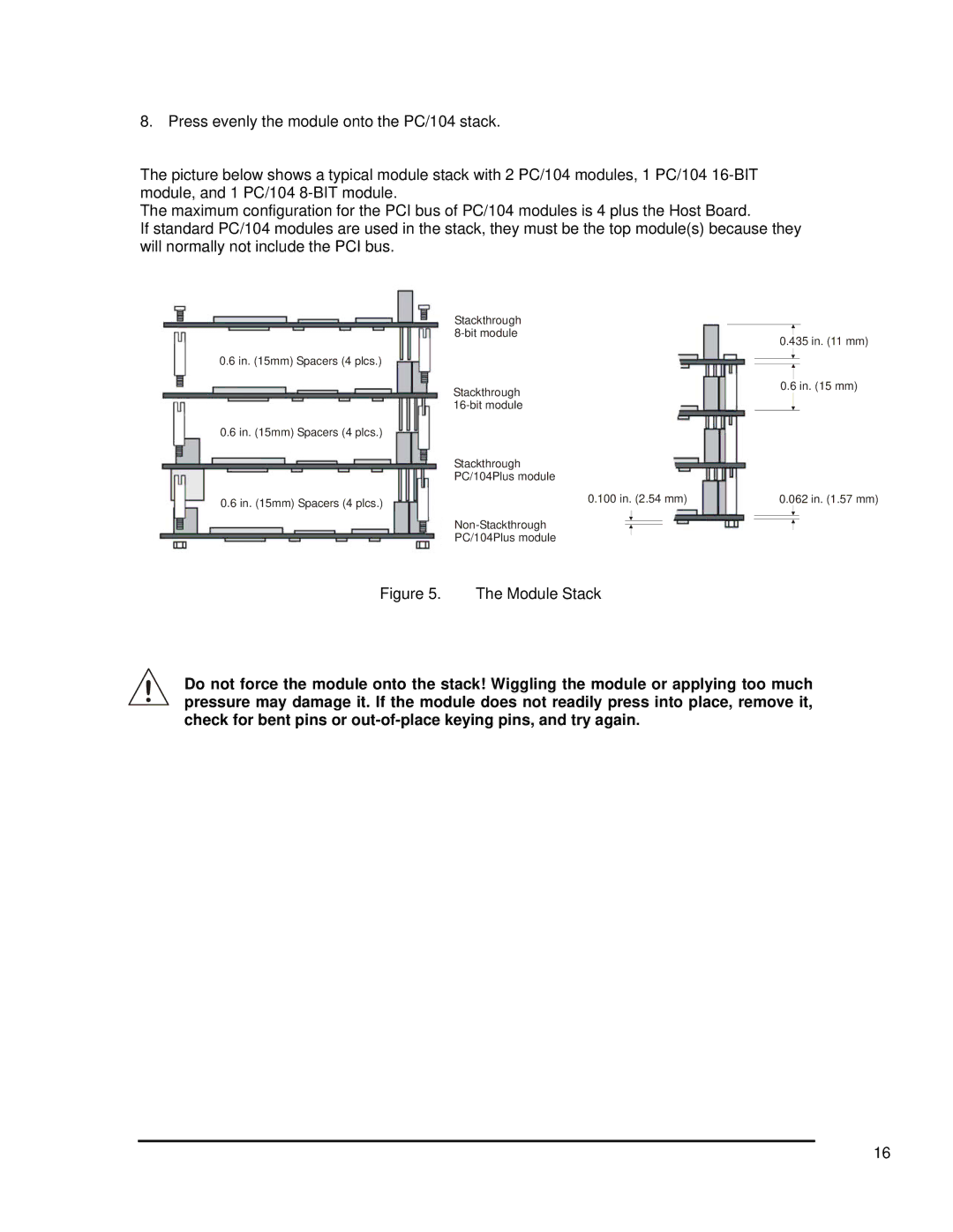 SMC Networks 1232 Series user manual Module Stack 