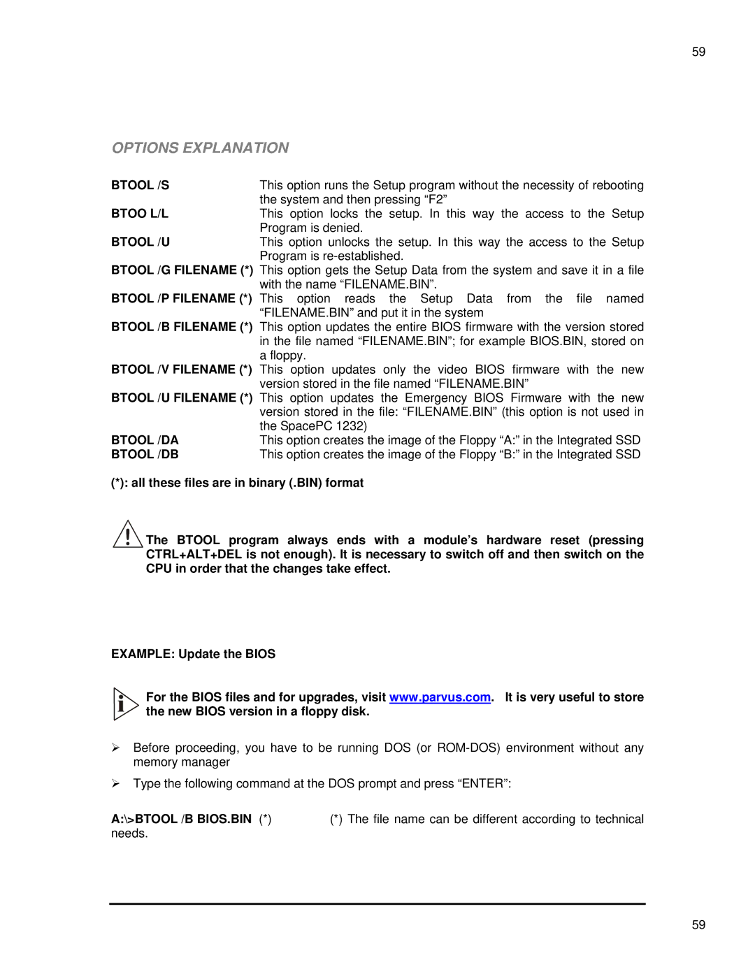 SMC Networks 1232 Series user manual Options Explanation 