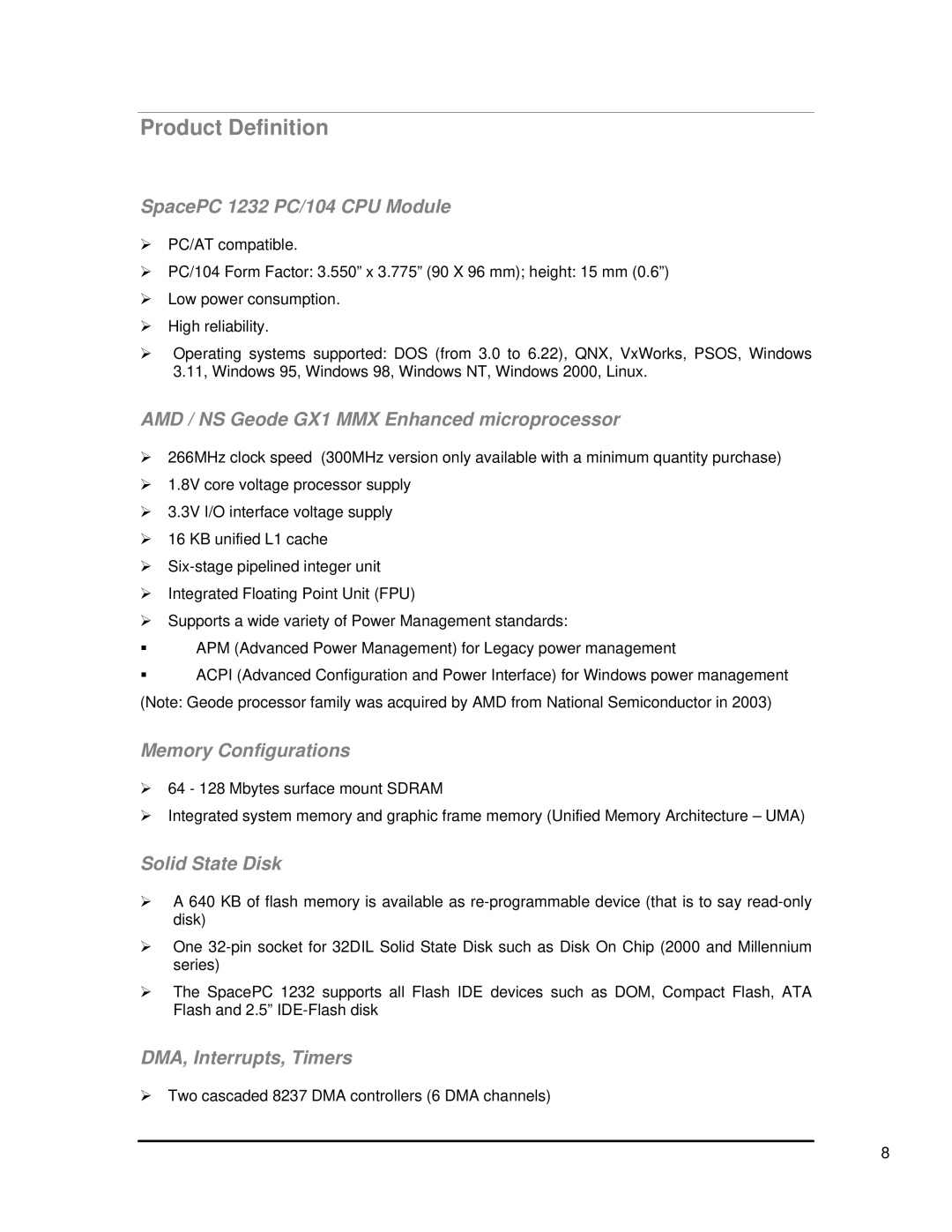 SMC Networks 1232 Series user manual Product Definition 