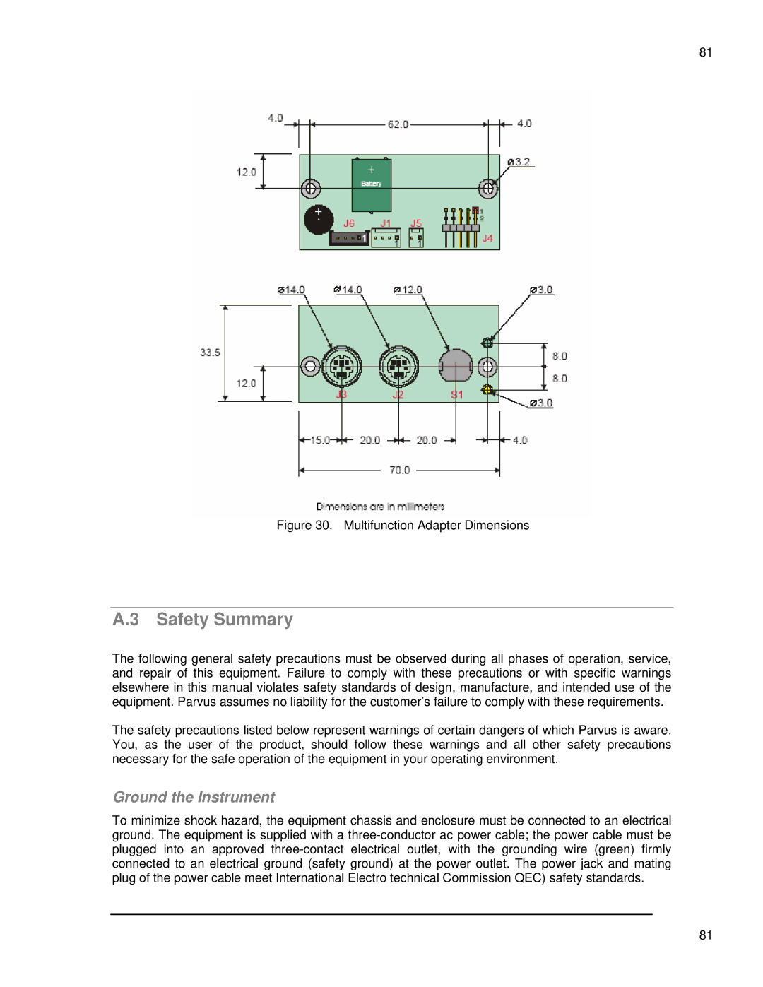 SMC Networks 1232 Series user manual Safety Summary, Ground the Instrument 