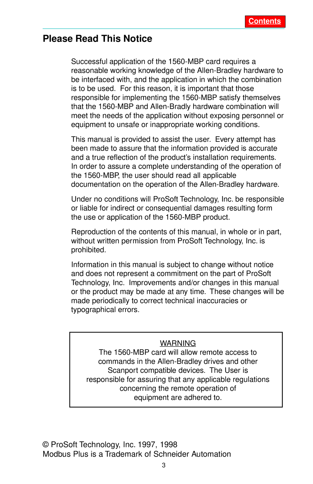 SMC Networks 1560 user manual Please Read This Notice 