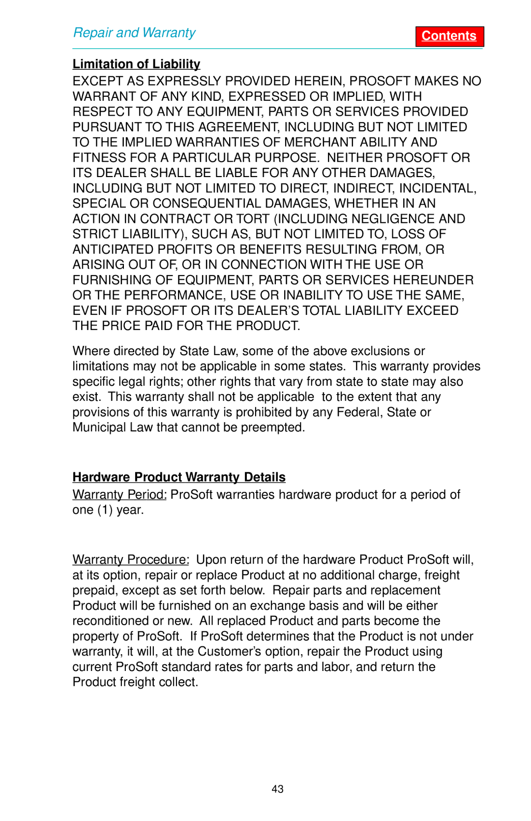 SMC Networks 1560 user manual Limitation of Liability, Hardware Product Warranty Details 