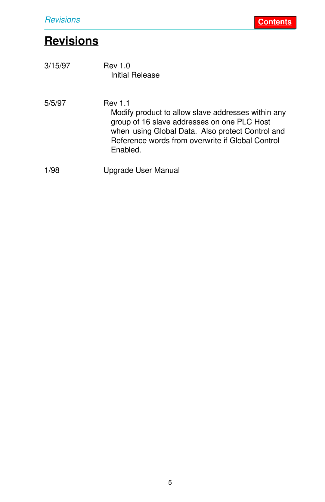 SMC Networks 1560 user manual Revisions 