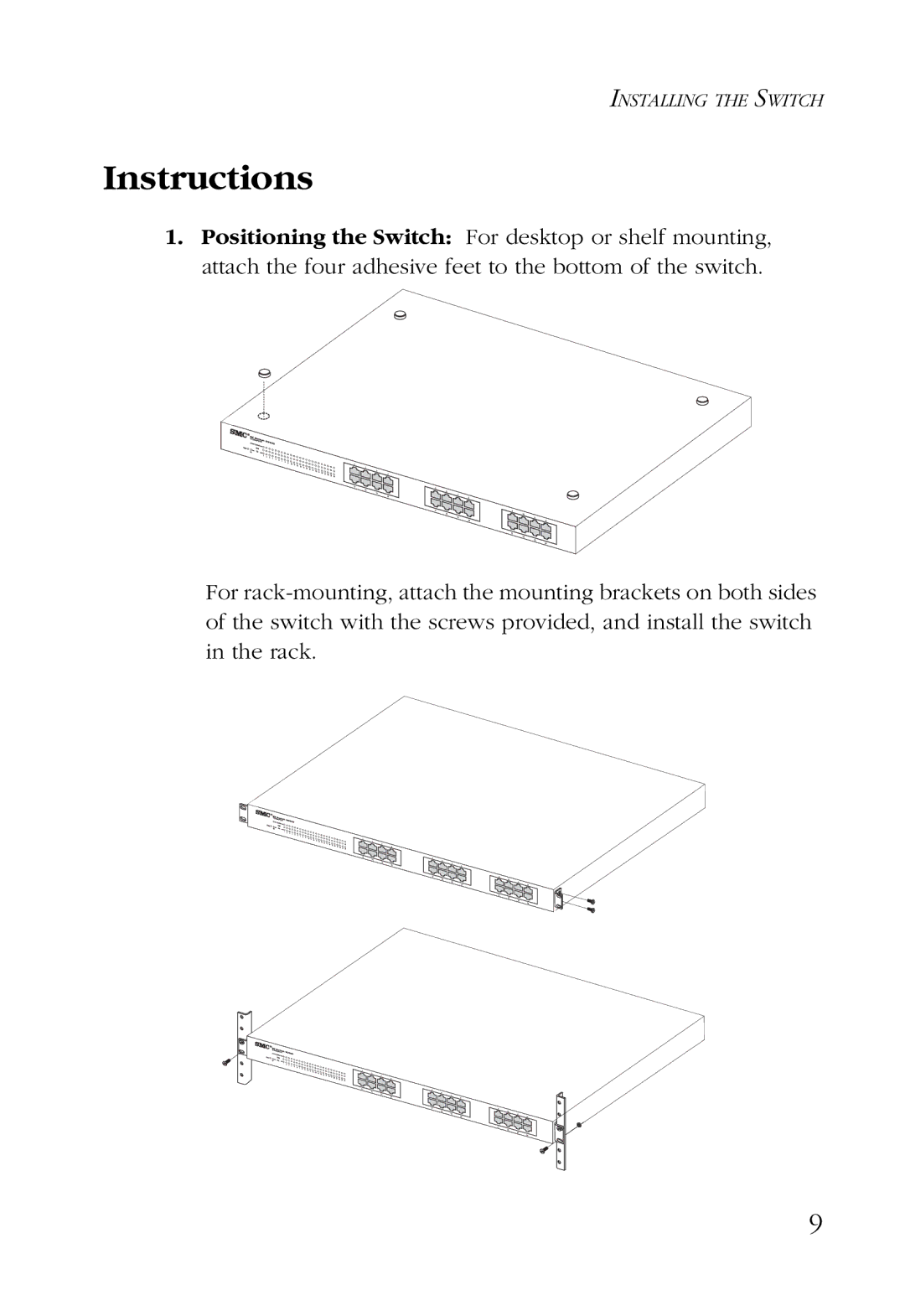 SMC Networks 24/16 manual Instructions 