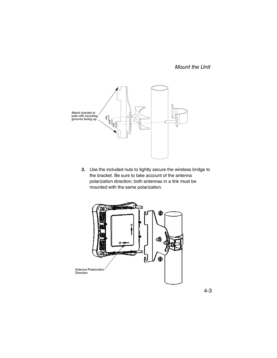 SMC Networks 2.4GHz/5GHz manual Mount the Unit 