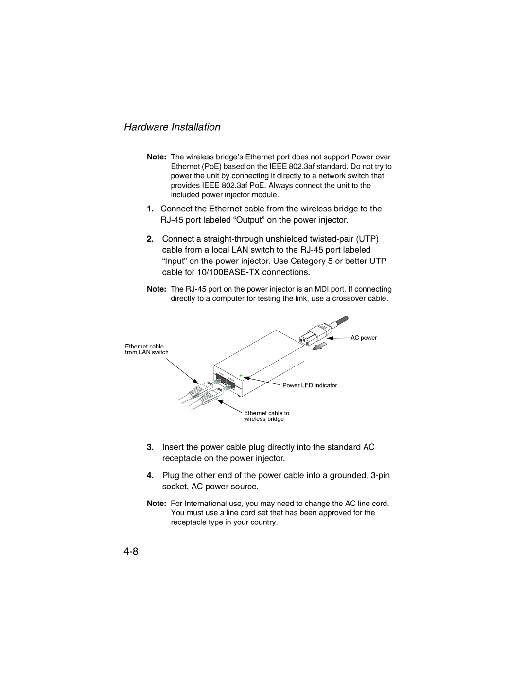 SMC Networks 2.4GHz/5GHz manual Hardware Installation 