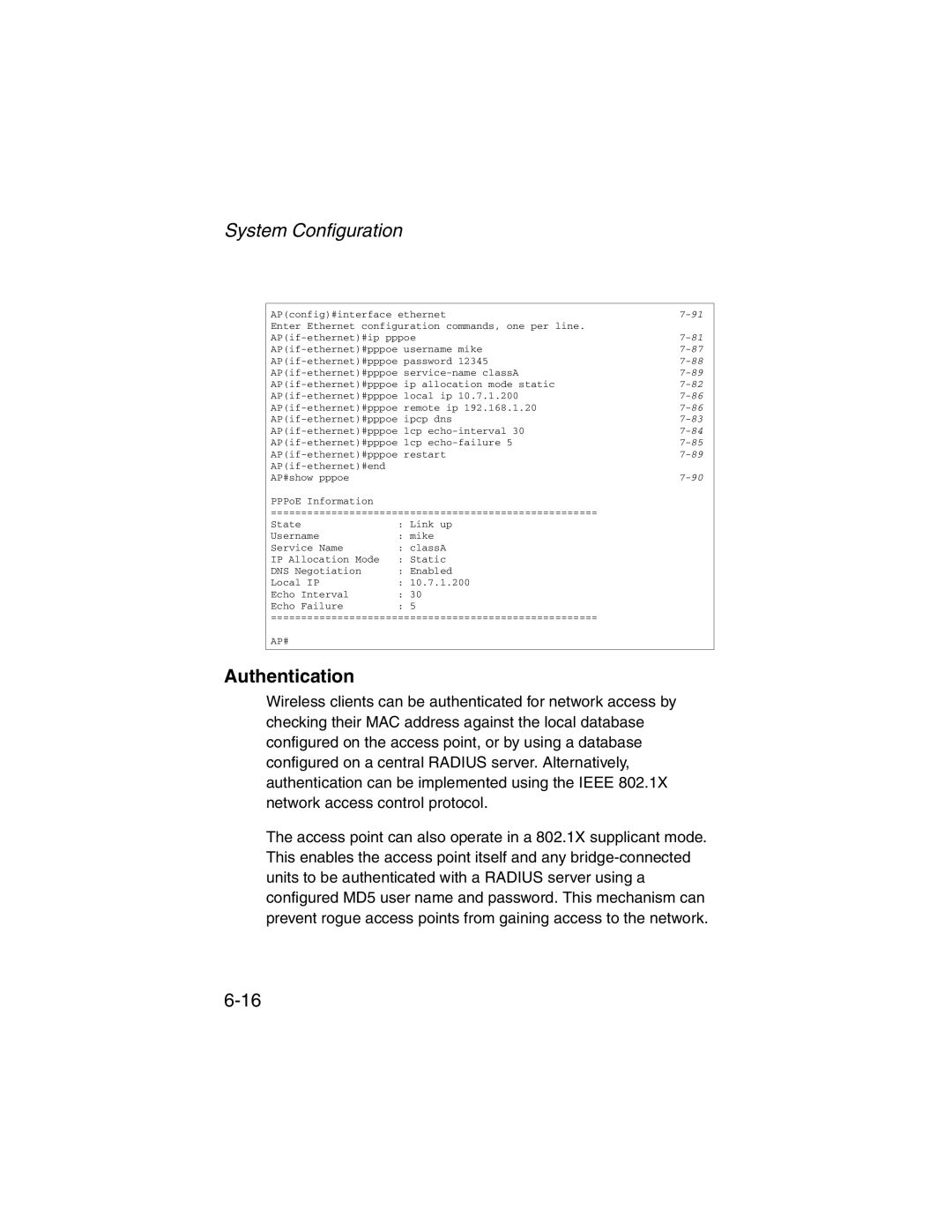 SMC Networks 2.4GHz/5GHz manual Authentication 