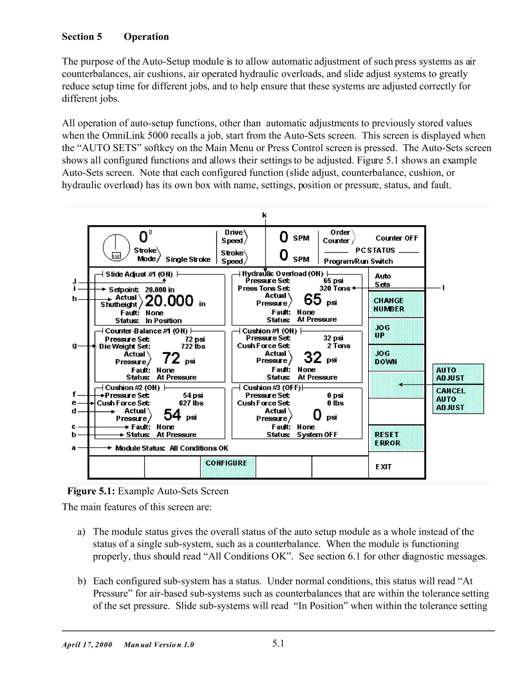 SMC Networks 5000 manual Section Operation 