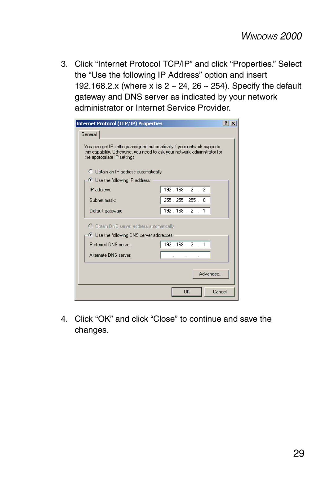 SMC Networks 5MC2671W manual Windows 