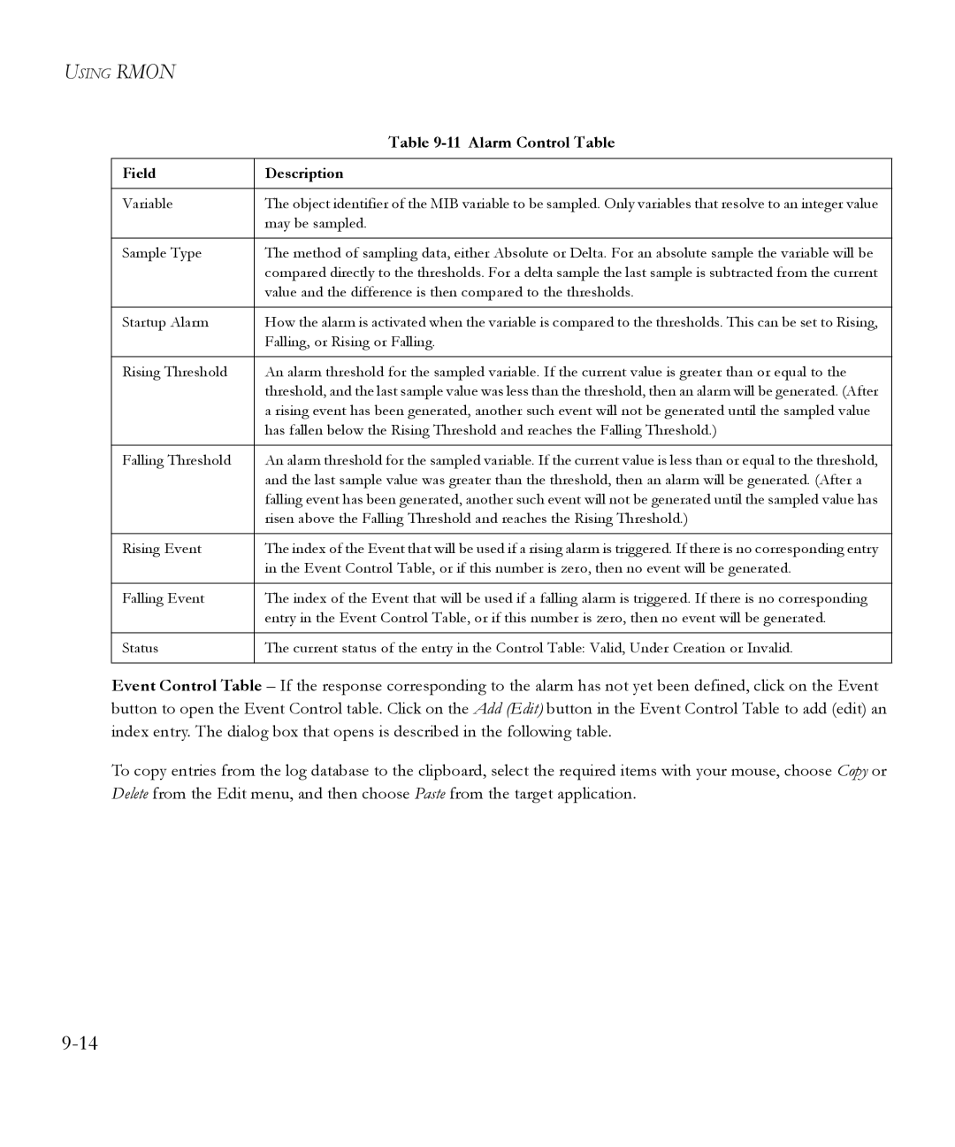 SMC Networks 6.20 manual May be sampled 