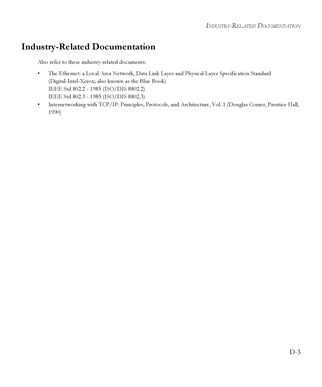 SMC Networks 6.20 manual Industry-Related Documentation 