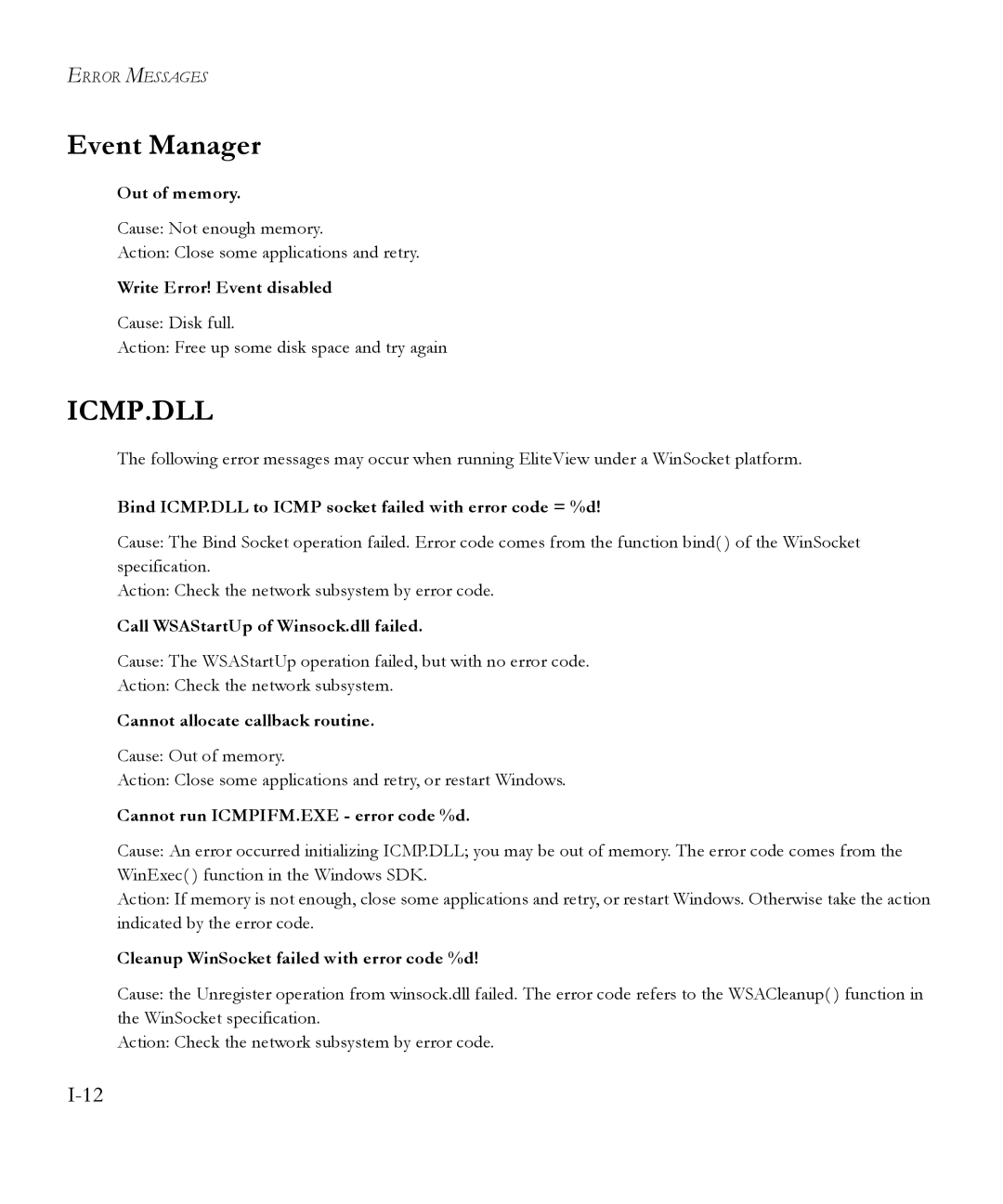 SMC Networks 6.20 manual Event Manager 