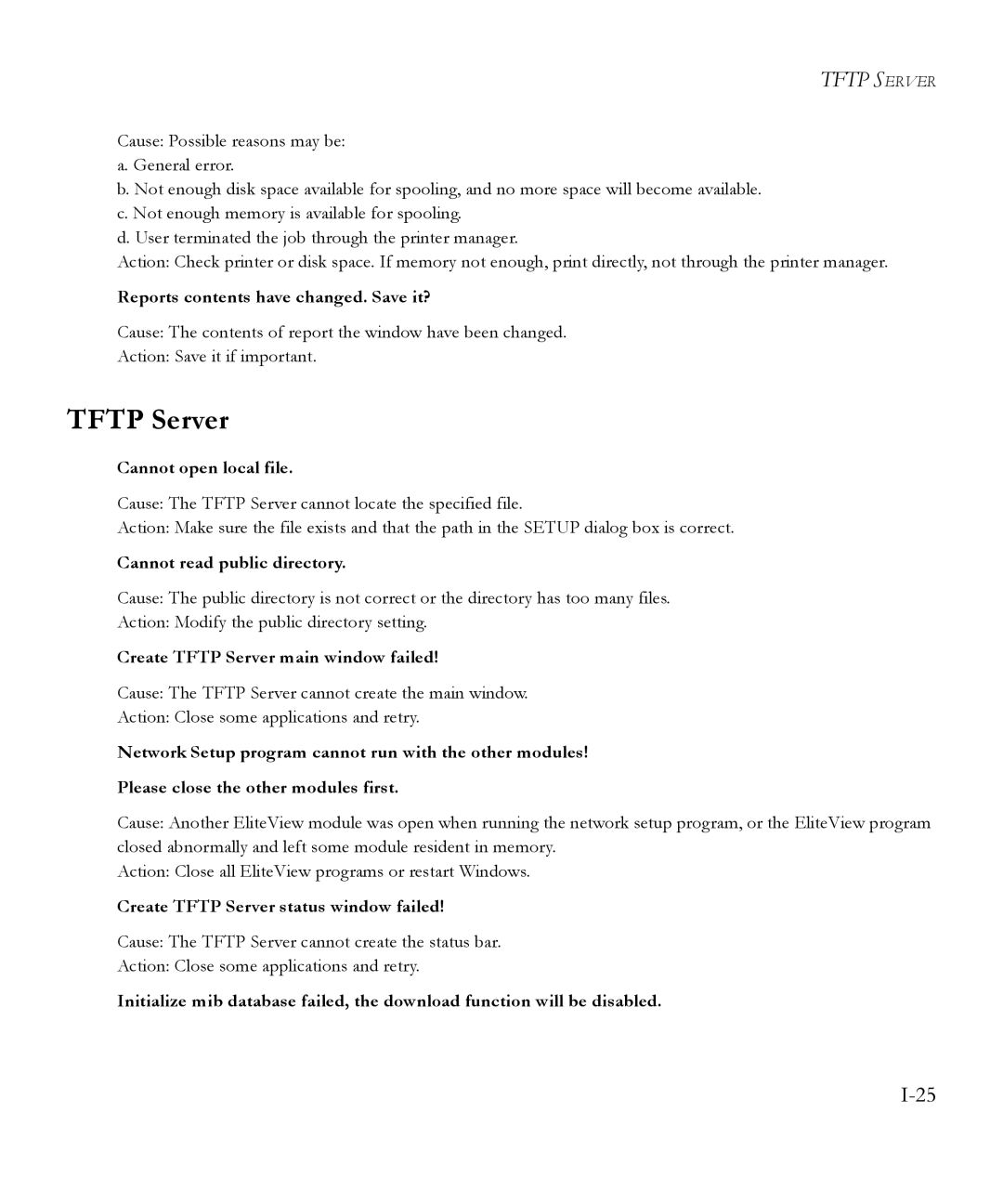 SMC Networks 6.20 manual Tftp Server 