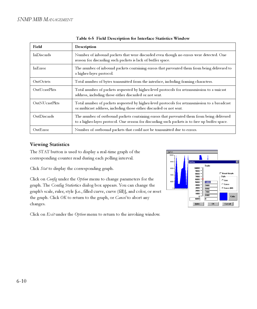 SMC Networks 6.20 manual Viewing Statistics 