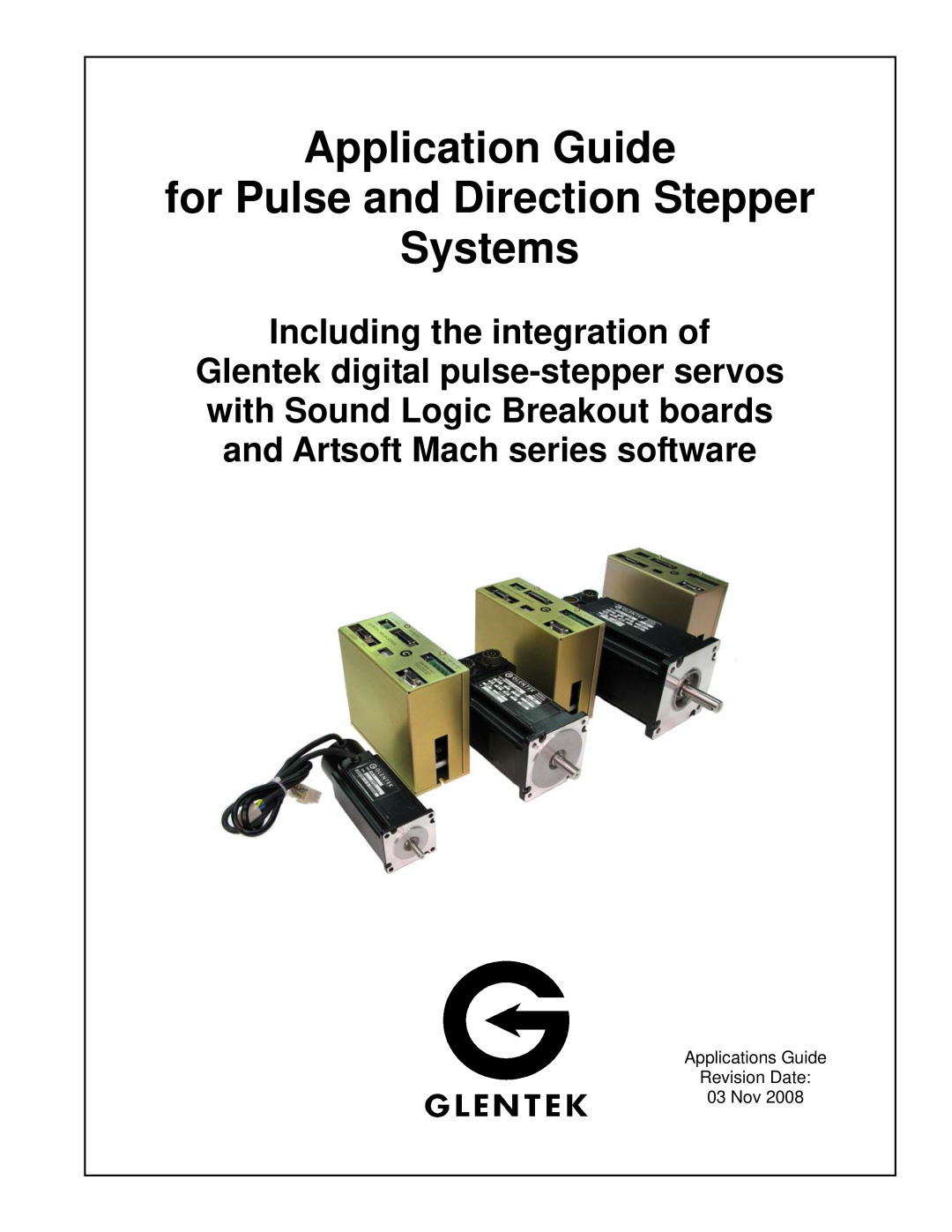 SMC Networks Amplifier manual Including the integration of, Application Guide for Pulse and Direction Stepper, Systems 
