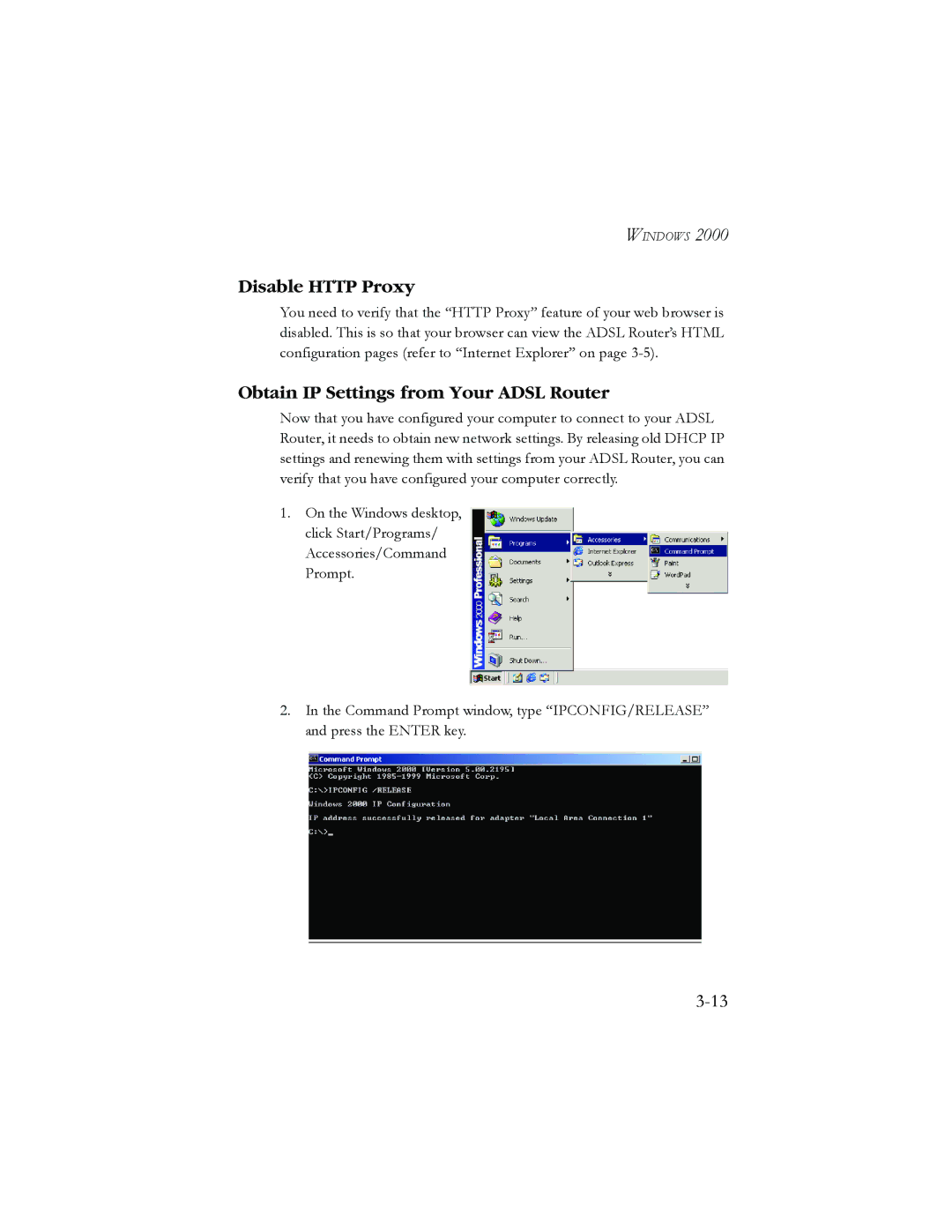 SMC Networks AR4505GW manual Windows 