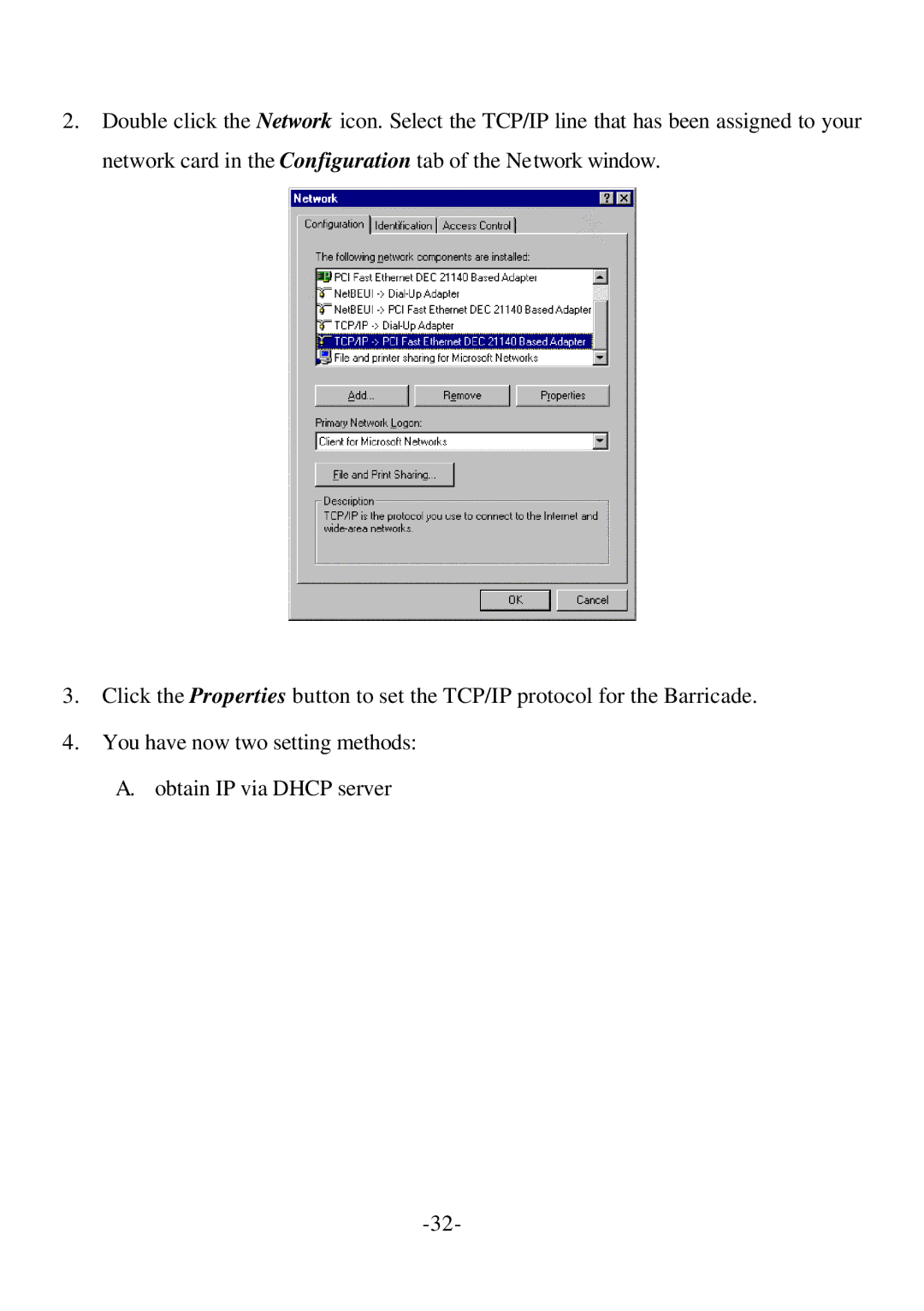 SMC Networks Barricade specifications 