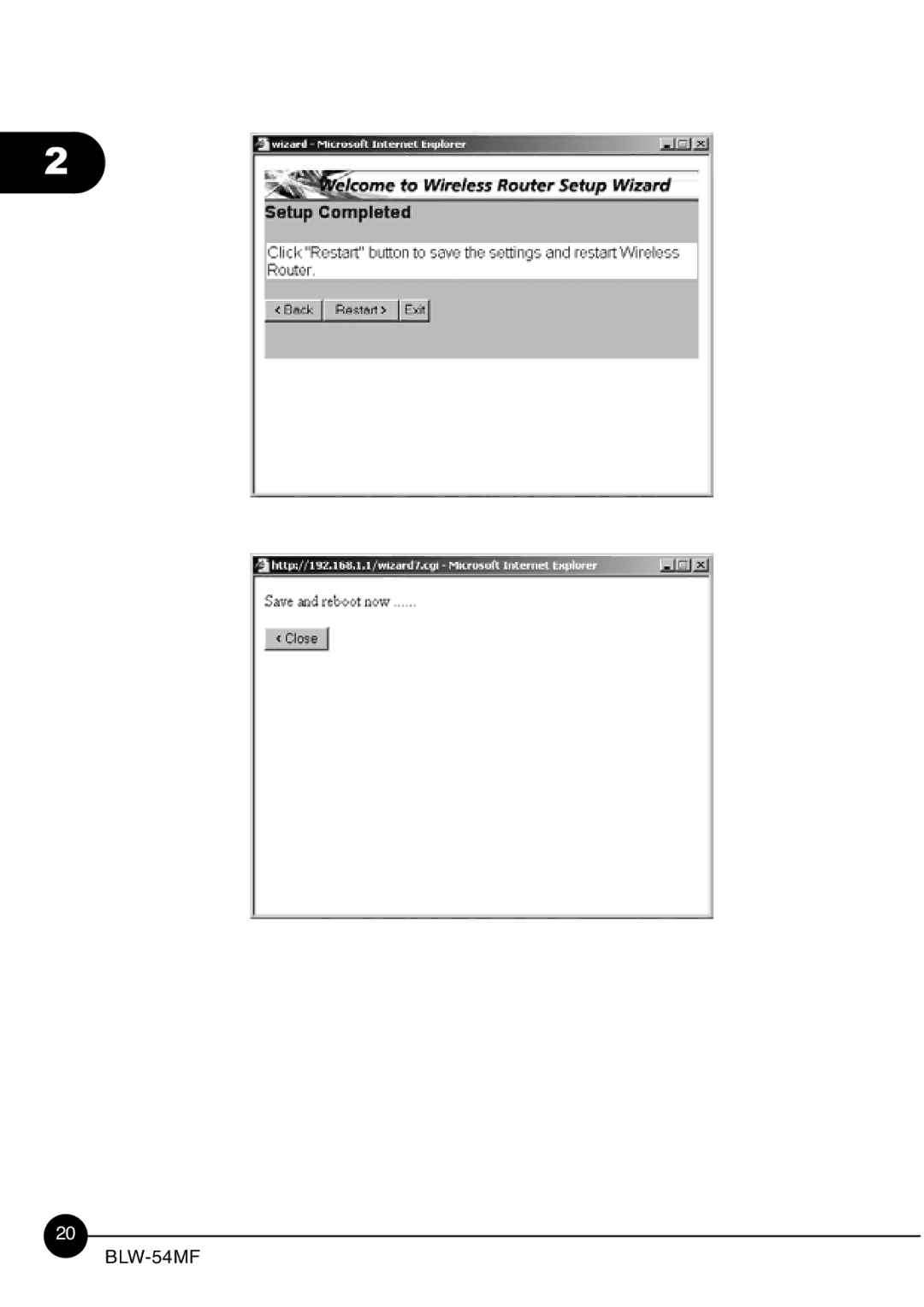 SMC Networks BLW-54MF manual 