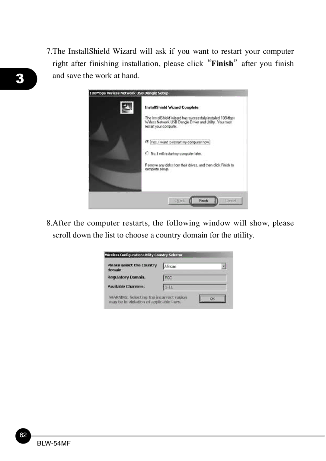 SMC Networks BLW-54MF manual 