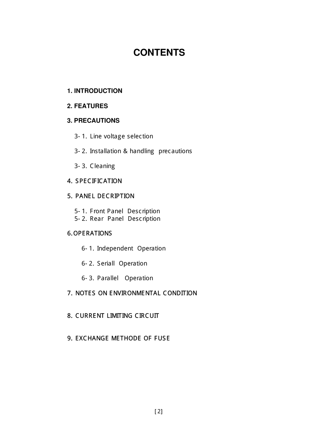 SMC Networks GP-3010, GP-503, GP-305, GP-505 manual Contents 