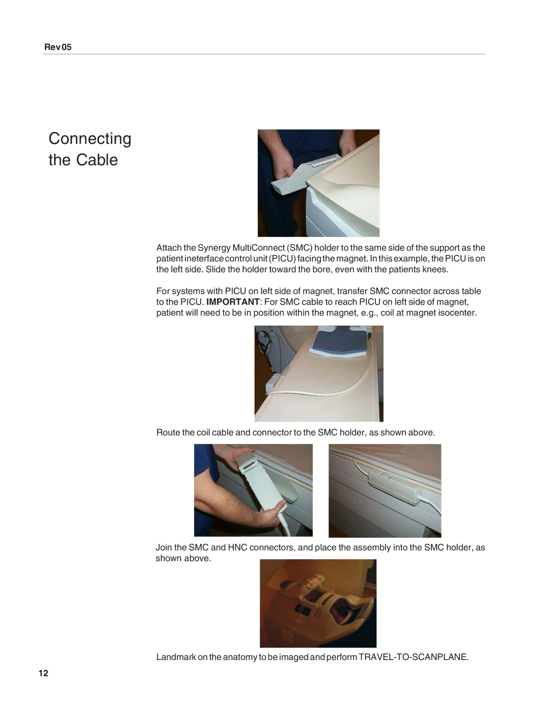 SMC Networks HNC-63-INT, 500082 manual Connecting Cable 