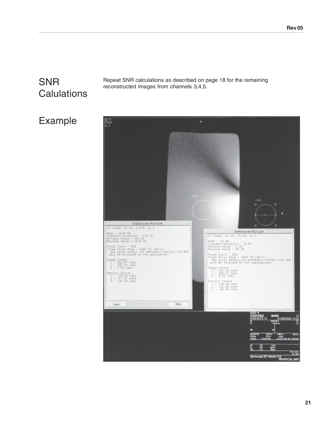 SMC Networks 500082, HNC-63-INT manual SNR Calulations Example 