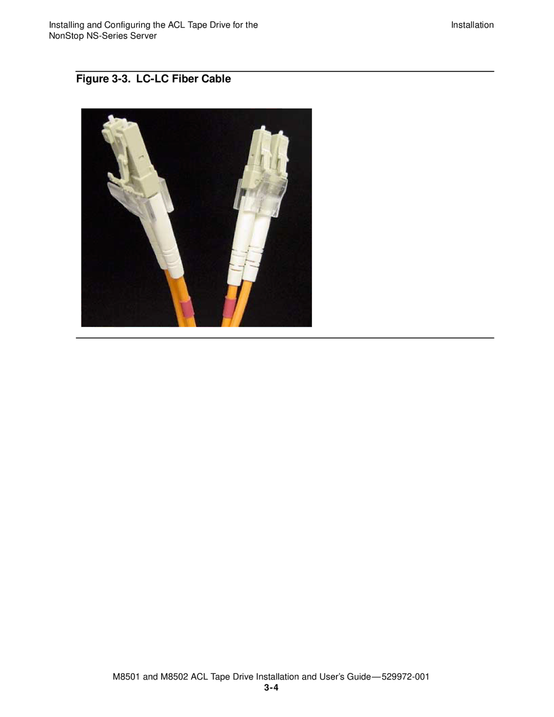 SMC Networks M8501 manual LC-LC Fiber Cable 