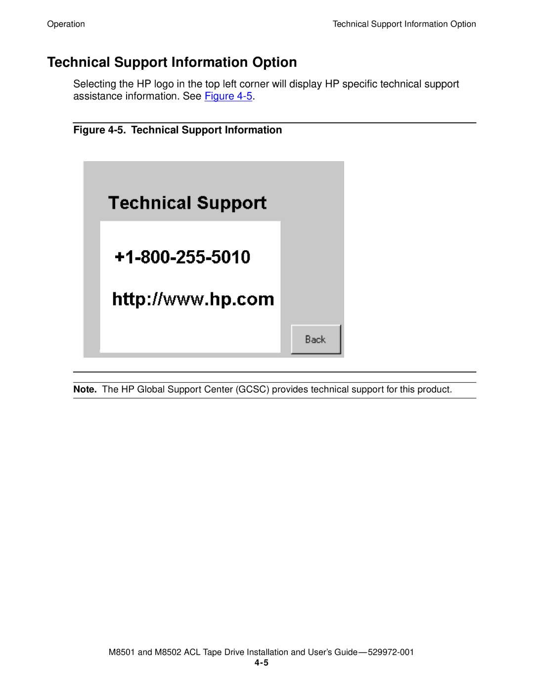 SMC Networks M8501 manual Technical Support Information Option 