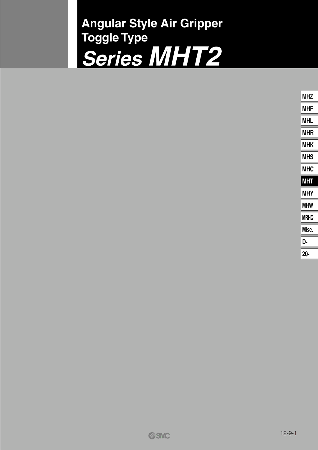 SMC Networks manual Series MHT2 