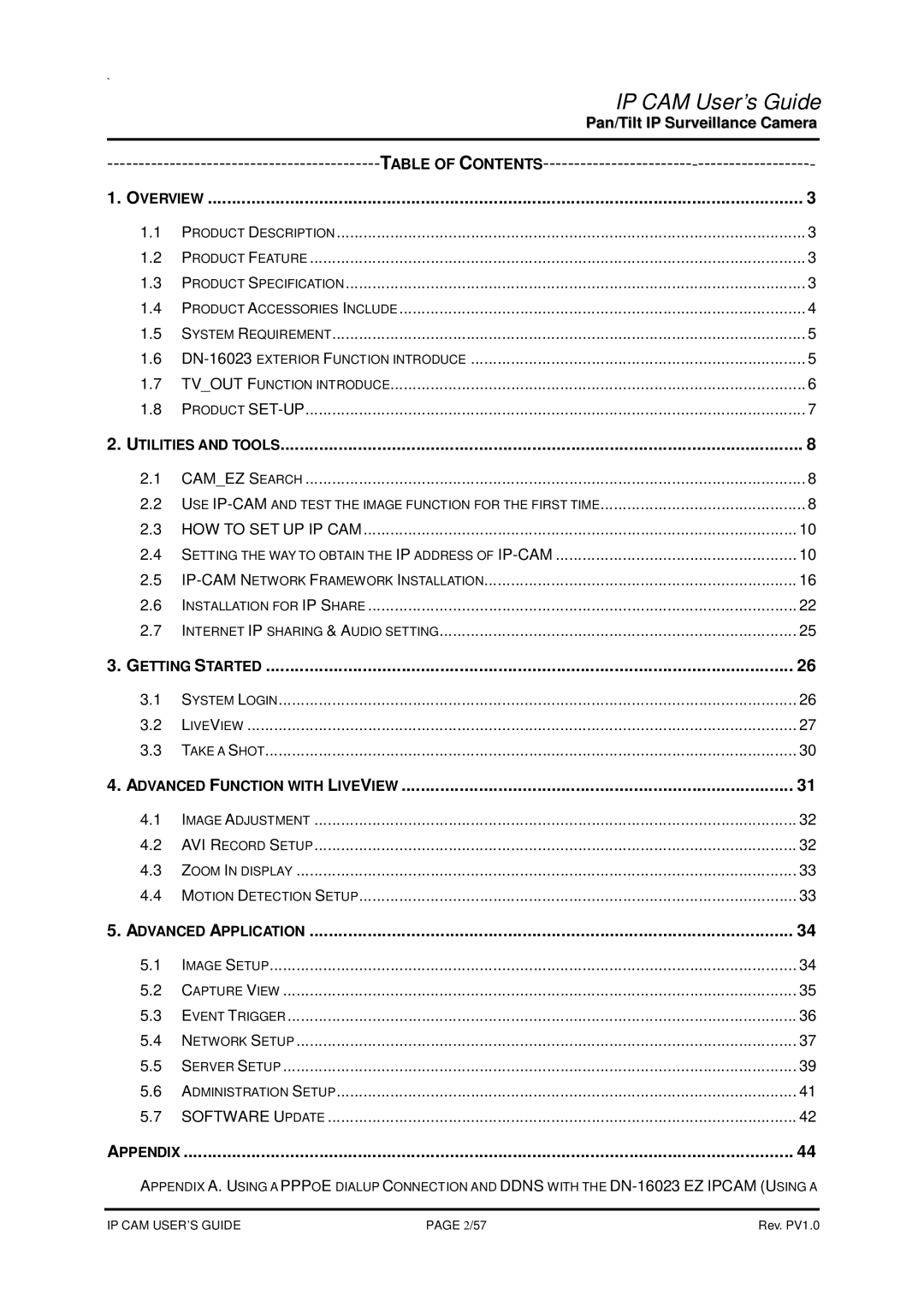 SMC Networks None manual IP CAM User’ Guide 