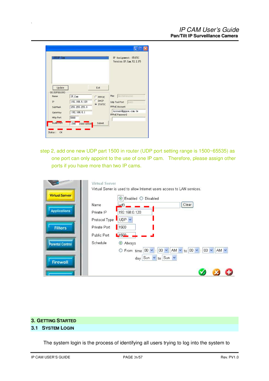 SMC Networks None manual Getting Started System Login 