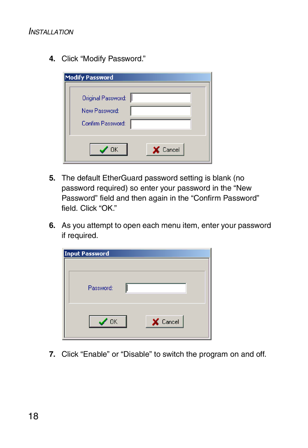 SMC Networks SMC1255TX manual Installation 