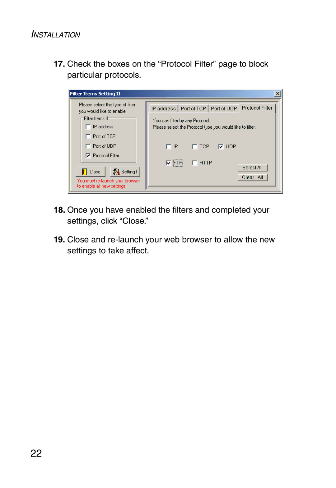 SMC Networks SMC1255TX manual Installation 