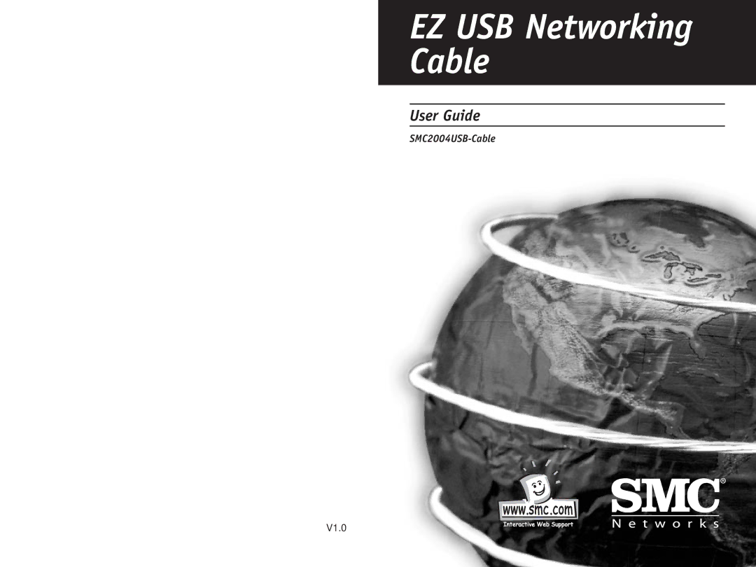 SMC Networks SMC2004 manual EZ USB Networking Cable 