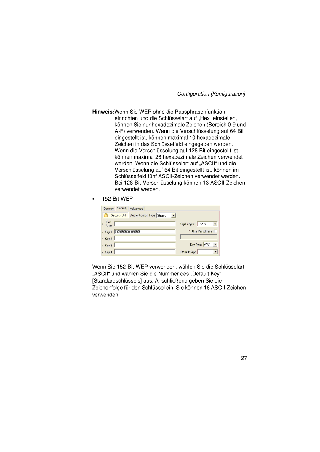 SMC Networks SMC2336W-AG manual Configuration Konfiguration 